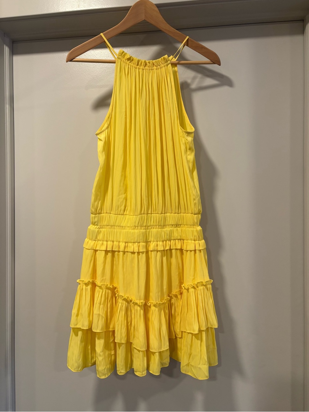 Ramy Brook | Harley Lemon Yellow Sleeveless Mini Dress SZ SMALL
